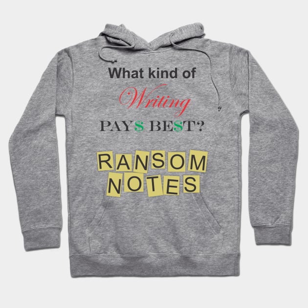 Ransom Notes Hoodie by Cavalrysword